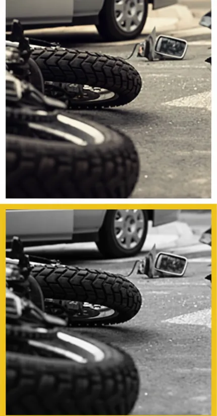 Motorcycle on a Massachusetts road, motorcycle accident claims